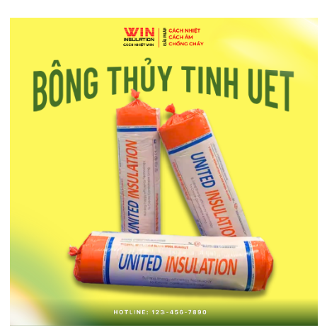 Bông thủy tinh UET
